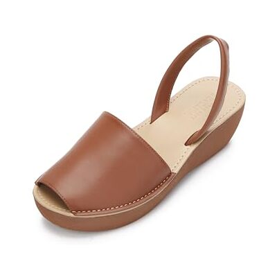Kenneth Cole REACTION Women's Fine Glass Slingback Platform Sandal, Brown, 5.5 UK Kenneth Cole REACTION Women's Fine Glass Slingback Platform Sandal, Brown, 5.5 UK