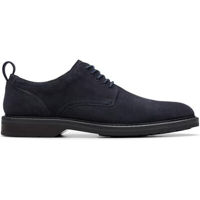 Clarks Aldwin Lace Mens Navy Suede, 10 Clarks Aldwin Lace Mens Navy Suede, 10