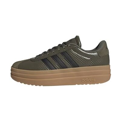adidas Women's VL Court Bold Shoes, Olive strata/core Black/Gum 3, 4.5 UK adidas Women's VL Court Bold Shoes, Olive strata/core Black/Gum 3, 4.5 UK