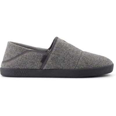 TOMS Men's Camden Slipper, Ultimate Grey Cozy Twill, 6.5 UK TOMS Men's Camden Slipper, Ultimate Grey Cozy Twill, 6.5 UK
