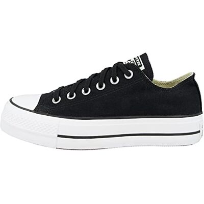 Converse Women's Chuck Taylor All Star Lift Low-Top Sneakers, Black (Black/Garnet/White 001), 9 UK (42.5 EU) Converse Women's Chuck Taylor All Star Lift Low-Top Sneakers, Black (Black/Garnet/White 001), 9 UK (42.5 EU)