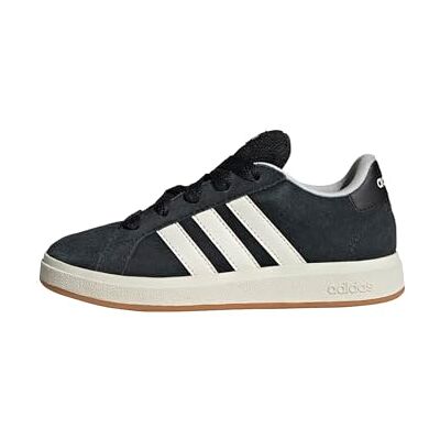 adidas Unisex Kids Grand Court 00S Kids Shoes, Core Black/Off White/Gum, 6.5 UK adidas Unisex Kids Grand Court 00S Kids Shoes, Core Black/Off White/Gum, 6.5 UK
