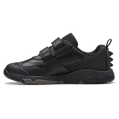 Clarks Steggy2 Pace K Childrens Black Leather, 13.5 Clarks Steggy2 Pace K Childrens Black Leather, 13.5