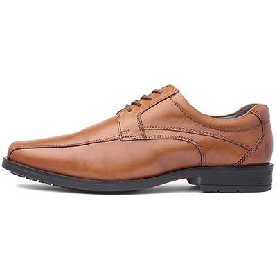 Hush Puppies Male Brandon Lace Up Shoe, Tan, 6 Hush Puppies Male Brandon Lace Up Shoe, Tan, 6