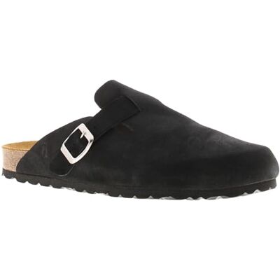 Hush Puppies Female Bailey Closed Toe Mule, Black, 4 Hush Puppies Female Bailey Closed Toe Mule, Black, 4