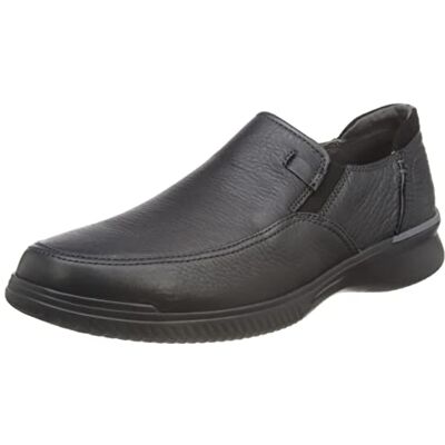 Clarks Men's Donaway Step Slippers, Black (Black Leather), 39.5 EU Weit Clarks Men's Donaway Step Slippers, Black (Black Leather), 39.5 EU Weit