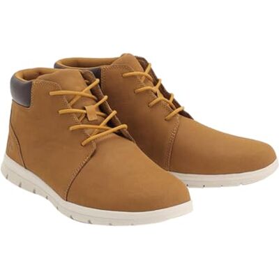 Timberland Men's Graydon Chukka Basic Fashion Boots, Wheat Nubuck, 8 UK Timberland Men's Graydon Chukka Basic Fashion Boots, Wheat Nubuck, 8 UK