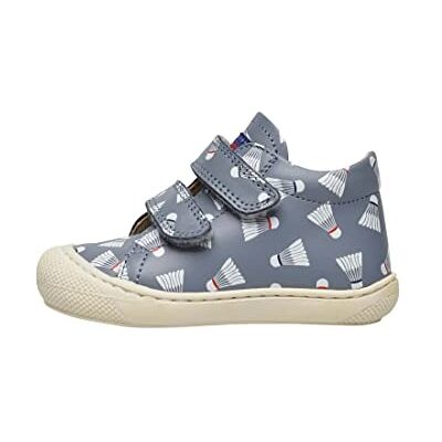 Naturino Cocoon VL Leather First Walking Shoes, Light Blue, 1 UK Child Naturino Cocoon VL Leather First Walking Shoes, Light Blue, 1 UK Child