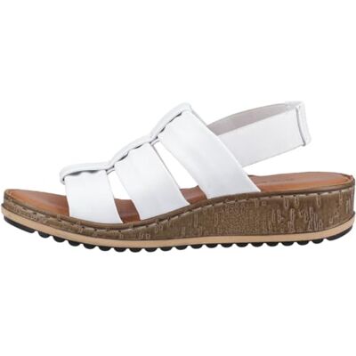 Hush Puppies Women's Eden Gladiator, White, 4 UK Hush Puppies Women's Eden Gladiator, White, 4 UK