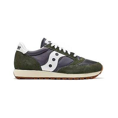 Saucony SAUI0 Men's Jazz Original Vintage Sneaker, Forest Grey, 6.5 UK Saucony SAUI0 Men's Jazz Original Vintage Sneaker, Forest Grey, 6.5 UK