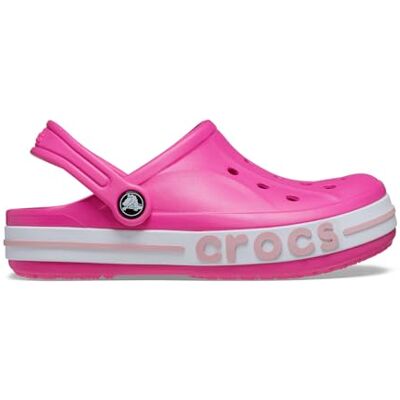 Crocs Kids Clogs, Bayaband Clog T, Electric Pink/Petal Pink,6 UK Child Crocs Kids Clogs, Bayaband Clog T, Electric Pink/Petal Pink,6 UK Child