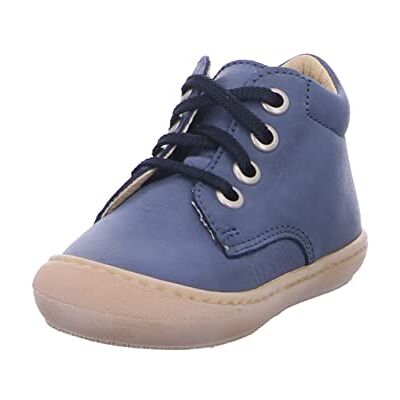 DMLNG Däumling Unisex Adults Salli First Walker Shoe, 4 UK Blue DMLNG Däumling Unisex Adults Salli First Walker Shoe, 4 UK Blue
