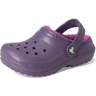 Crocs Unisex Kids Clog,Classic Lined Clog T,Nightshade,9 UK Child Crocs Unisex Kids Clog,Classic Lined Clog T,Nightshade,9 UK Child