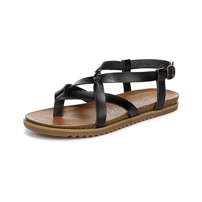 Blowfish Malibu Blowfish Women's Macarah-B Flat Sandals, Black, Medium Fit, UK 7 Blowfish Malibu Blowfish Women's Macarah-B Flat Sandals, Black, Medium Fit, UK 7