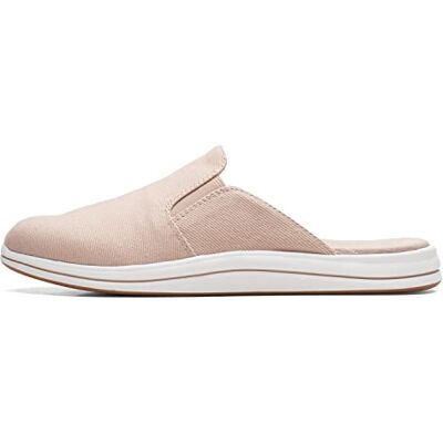 Clarks Women's Breeze Shore Mule, Taupe Canvas, 5 UK Clarks Women's Breeze Shore Mule, Taupe Canvas, 5 UK