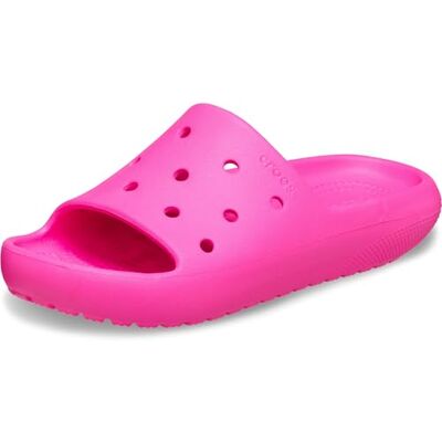 Crocs Unisex Kids Slide, Classic Slide v2 K, Pink Crush, 13 UK Child Crocs Unisex Kids Slide, Classic Slide v2 K, Pink Crush, 13 UK Child