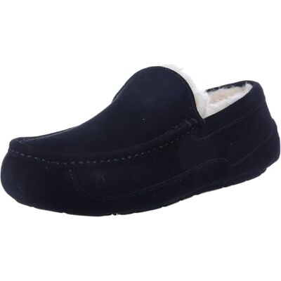 Ugg Men's Ascot Slipper, Black, 8 UK Ugg Men's Ascot Slipper, Black, 8 UK