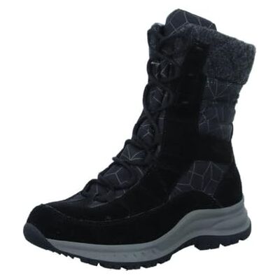Tamaris Comfort Women's 8-86223-41 Leather Comfort Fit Interchangeable Footbed Duotex Warm Lined Snow Boot, Black, 6 UK Tamaris Comfort Women's 8-86223-41 Leather Comfort Fit Interchangeable Footbed Duotex Warm Lined Snow Boot, Black, 6 UK
