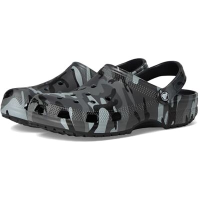 Crocs Unisex Kids, Classic Camouflage Clog T, Black/Slate Grey, 9 UK Child Crocs Unisex Kids, Classic Camouflage Clog T, Black/Slate Grey, 9 UK Child