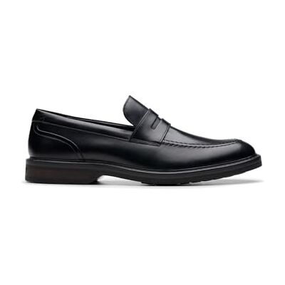 Clarks Aldwin Step Mens Black Leather, 11 Clarks Aldwin Step Mens Black Leather, 11