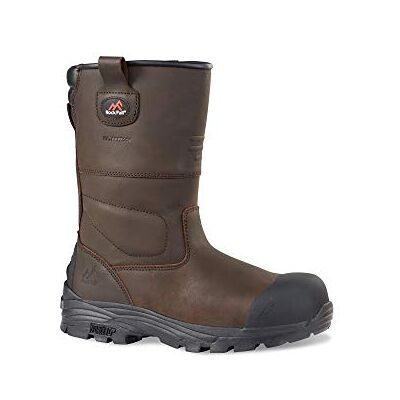 Rock Fall Mens Texas Safety Boot, Brown, 13 UK Rock Fall Mens Texas Safety Boot, Brown, 13 UK