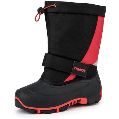 riemot Gefüttert Winterstiefel Kinder Snow Boot, Red, 36 EU riemot Gefüttert Winterstiefel Kinder Snow Boot, Red, 36 EU