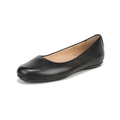 Naturalizer Maxwell Womens Leather Flat Loafers Walking Shoes for All-Day Comfort Medium Fit Black UK 4 Naturalizer Maxwell Womens Leather Flat Loafers Walking Shoes for All-Day Comfort Medium Fit Black UK 4