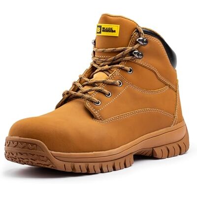 Black Hammer Steel Toe Safety Boots for Men with Midsole Protection Slip Resistant Work Boots Ryder (13 UK) Black Hammer Steel Toe Safety Boots for Men with Midsole Protection Slip Resistant Work Boots Ryder (13 UK)