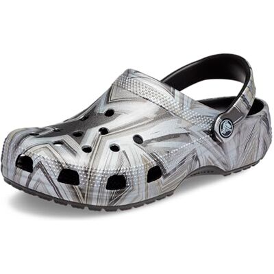 Crocs Classic Sandal, Unisex-Adult Sandal Two Strap Slip On Sliders, in Black, Size M4W5 UK Crocs Classic Sandal, Unisex-Adult Sandal Two Strap Slip On Sliders, in Black, Size M4W5 UK
