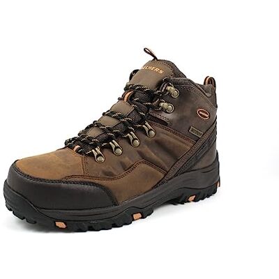 Skechers RELMENT- TRAVEN, Men's RELMENT- TRAVEN, Brown (Dark Brown Leather Cdb), 12 UK (47.5 EU) Skechers RELMENT- TRAVEN, Men's RELMENT- TRAVEN, Brown (Dark Brown Leather Cdb), 12 UK (47.5 EU)