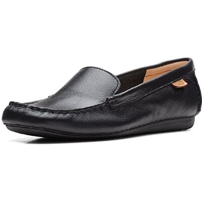Clarks Women's Freckle Walk Mule, Black Leather, 6.5 UK Clarks Women's Freckle Walk Mule, Black Leather, 6.5 UK