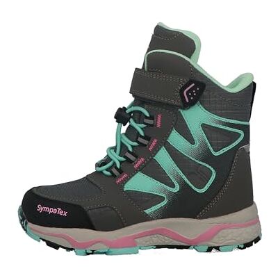 Lurchi 63L0003007 Snow Boot, Grey-Turquoise, 4.5 UK Lurchi 63L0003007 Snow Boot, Grey-Turquoise, 4.5 UK