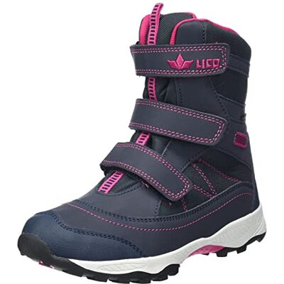 Lico Sundsvall V Snow Boots, Navy/Pink, 33 EU Lico Sundsvall V Snow Boots, Navy/Pink, 33 EU