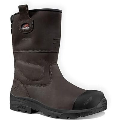 Rock Fall Unisex Texas Safety Boot, Brown, 6 Rock Fall Unisex Texas Safety Boot, Brown, 6
