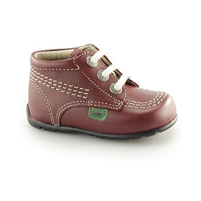 Kickers Unisex's Kick Hi Classic Ankle Boots Plant Based Material Extra Comfortable Added Durability Premium Quality Ve, Red, 10.5 UK Kickers Unisex's Kick Hi Classic Ankle Boots Plant Based Material Extra Comfortable Added Durability Premium Quality Ve, Red, 10.5 UK