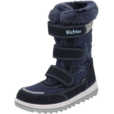 Richter Kinderschuhe Husky2.0 Snow Boot, Atlantic Silver Ice, 4 UK Richter Kinderschuhe Husky2.0 Snow Boot, Atlantic Silver Ice, 4 UK