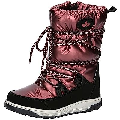 Lico Anabel Snow Boot, Bordeaux Black, 4 UK Lico Anabel Snow Boot, Bordeaux Black, 4 UK