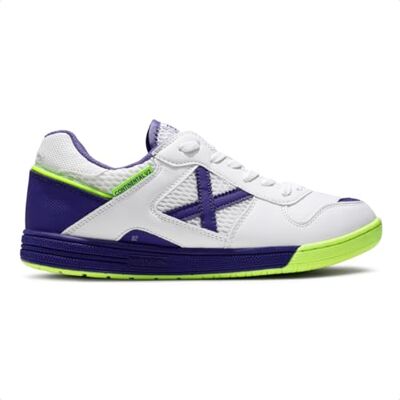 Munich V2 Blanco Futsal Shoes - Indoor Grip Munich V2 Blanco Futsal Shoes - Indoor Grip