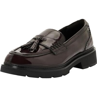 Clarks Lauryl Tassel Womens Wine, 5.5 Clarks Lauryl Tassel Womens Wine, 5.5