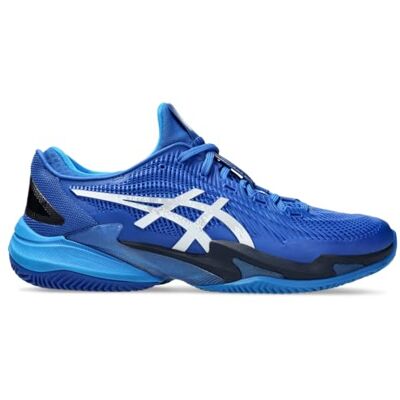 Asics Court FF 3 Novak Clay Tuna Blue - Tennis Shoes Asics Court FF 3 Novak Clay Tuna Blue - Tennis Shoes