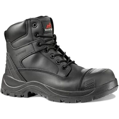 Rock Fall Slate Work & Utility Safety Boots Unisex, Steel Toe Cap Boots, SRC Slip Rated and Water Repellent, Cold Insulated and Wide Fitting UK 11 Rock Fall Slate Work & Utility Safety Boots Unisex, Steel Toe Cap Boots, SRC Slip Rated and Water Repellent, Cold Insulated and Wide Fitting UK 11