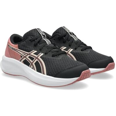 ASICS Boys Patriot 14 Gs Sneaker, Black Pearl Pink, 4 UK ASICS Boys Patriot 14 Gs Sneaker, Black Pearl Pink, 4 UK