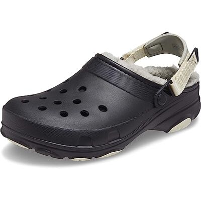 Crocs Classic Cozzzy Sandal, Black/Black, 10 UK Men/ 11 UK Women Crocs Classic Cozzzy Sandal, Black/Black, 10 UK Men/ 11 UK Women