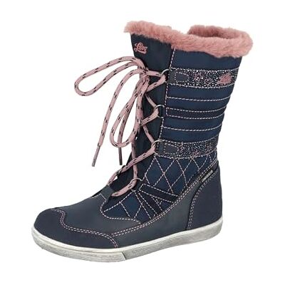 Lico Felisa, Girls’ Snow Boot, marine/rosa, Lico Felisa, Girls’ Snow Boot, marine/rosa,