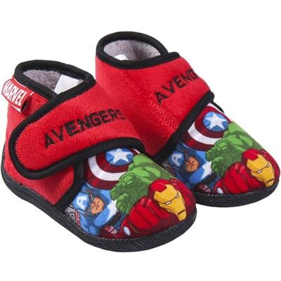 CERDÁ LIFE'S LITTLE MOMENTS Botas Estar Por Casa para Bebe Niño de The Avengers-Licencia Oficial Marvel Baby Boy Booties-Official, Rouge, 7 UK Child CERDÁ LIFE'S LITTLE MOMENTS Botas Estar Por Casa para Bebe Niño de The Avengers-Licencia Oficial Marvel Baby Boy Booties-Official, Rouge, 7 UK Child