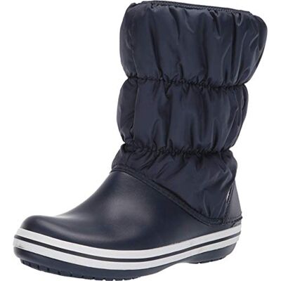 Crocs Womens Winter Puff Boot Snow, Blue (Navy/White), 4 UK Crocs Womens Winter Puff Boot Snow, Blue (Navy/White), 4 UK