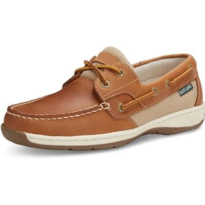 Eastland Women's Solstice Boat Shoe, Peanut, 4.5 UK Eastland Women's Solstice Boat Shoe, Peanut, 4.5 UK