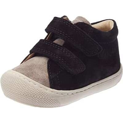 Naturino Cocoon VL-Suede First Walking Shoes, Grey, 18 EU Naturino Cocoon VL-Suede First Walking Shoes, Grey, 18 EU