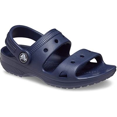 Crocs , Classic Sandal T, Unisex, Little Kid, Navy Crocs , Classic Sandal T, Unisex, Little Kid, Navy