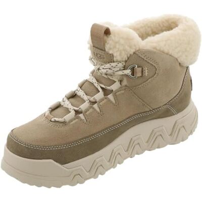 Ugg Women's Terre Trail Cozy Lace Boot, Sand, UK 10 Ugg Women's Terre Trail Cozy Lace Boot, Sand, UK 10